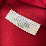 M.M.Llafleur Size 4-XS Women's Red Solid Fit And Flare Dress