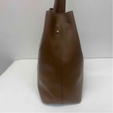 Matt & Nat Brown Faux Leather Pebbled Tote Handbag