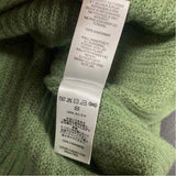 Vineyard Vines Size L Women's Green Solid Pullover Sweater