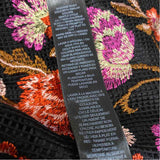 White House Black Market Size XS Women's Black-Multi Floral Sheath Dress