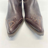 Eddie Bauer Size 7 Women's Brown Embroidered Riding Boots