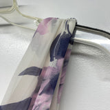 Sienna Sky Size M Women's White-Multicolor Floral Maxi-Halter Dress