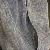 Eileen Fisher Size Xl-16 Women's Light Blue Tweed Wide Leg Pull On Pants