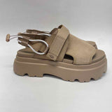 Ugg Size 8 Women's Beige Solid Sandals Shoes