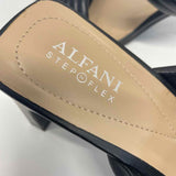 Alfani Step Flex Size 8 Women's Black Quilted High Heel Sandals