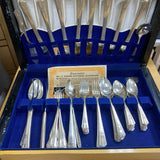 Oneida Silver Plated 64 Piece Flatware in Box