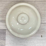 Longaberger Collectors Club Ivory Ceramic Teapot in Quilt Pattern