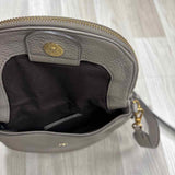 Marc By Marc Jacobs Taupe Leather Pebbled Crossbody Handbag