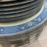 Noritake Blue Bone China Dinnerware