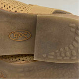 Sofft Size 8 Women's Tan Cut Out Open Toe Booties