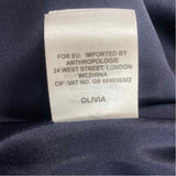 Andersen & Lauth Size One Fits All Women's Blue-Multi Plaid Poncho-Cape