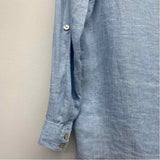 Sigrid Olsen Size S Women's Light Blue Button Up Shirt