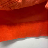 Fresh Produce Women's Size M Orange Solid Button Up Jacket