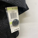 Charter Club Women's Size 2x-18W Black Pattern 3/4 Sleeve Jacket