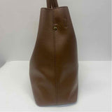 Matt & Nat Brown Faux Leather Pebbled Tote Handbag