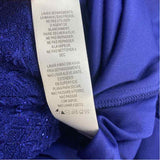 Alex Evenings Size 18-2x Women's Blue Shimmer 2 Piece Dress