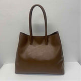 Matt & Nat Brown Faux Leather Pebbled Tote Handbag