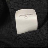 Classiques Entier Size M Women's Black Solid Cap Sleeve Short Sleeve Top