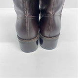 Eddie Bauer Size 7 Women's Brown Embroidered Riding Boots