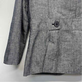 Ann Taylor Women's Size 8-M Gray Tweed Blazer Jacket
