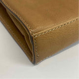 Frye Caramel Solid Leather Crossbody Handbag