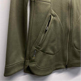 Lole Women's Size XS Green Solid Zip Up Coat