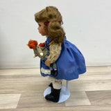 Linda Steele Annabelle Doll Holding 2 Rag Dolls Signed in 18K Gold Ltd. Ed.