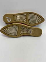 J.Crew Size 8 Women's Red Solid Ankle Tie Wrap Espadrille Flats
