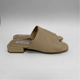 Steve Madden Size 7 Women's Beige Solid Slide Sandals
