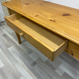 Pennsylvania House Furniture Brass Wood Console - Sofa Table