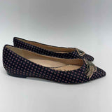 Sam Edelman Size 7.5 Women's Black-Multi Pattern Flats Shoes