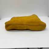 Madewell Yellow Suede Solid Shoulder Handbag