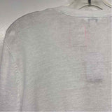 J.Jill Size L Women's White Solid Single Button Sweater