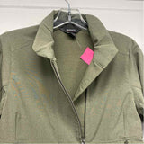 Outdoor Research Women's Size XS Green Solid Zip Mock Neck Jacket