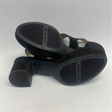 Anne Klein Size 7.5 Women's Black Solid Strappy Sandals
