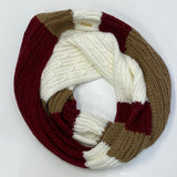 Michael Michael Kors Tan- Multi Knit Infinity Acrylic Scarf