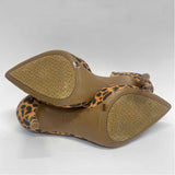 Jessica Simpson Size 8 Women's Brown Animal Print Pump Shoes