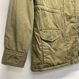 Horny Toad Women's Size S Green Solid Zip Up Coat