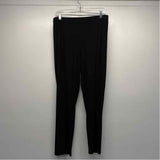Eileen Fisher Size S-4 Women's Black Solid Slim Ankle Slouchy Pants