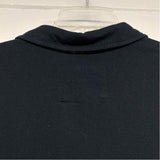 Frank & Eileen Est 1947 Size Xl Women's Black Solid V Neck Sleeveless Top