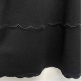 Kate Spade Size 12-L Women's Black Solid Fit And Flare Dress