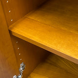 Skovby Danish Mid Century Modern Solid Brown Teak Cabinet