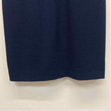 David Meister Size 12-L Women's Navy Solid Sheath Dress