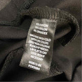 Betabrand Size L Women's Black Solid Faux Wrap Skort