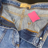 Sessun Blue Size 10 Women's Blue Washed Wide Leg Jeans