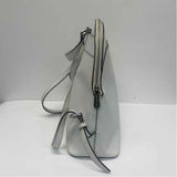 Michael Kors White Pebbled Leather Backpack Handbag