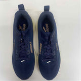 Brooks Shoe Size 11.5 Navy Textile Solid Men's Sneakers
