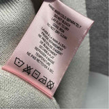 Badgley Mischka Women's Size M Blue gray Color Block Button Up Coat