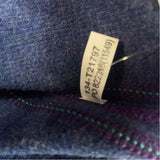 Tommy Bahama Size L Purple Knit Cotton Tweed Men's Men's Sweater