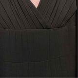 Anne Klein Size 8-M Women's Dark Green Solid Fit And Flare Dress